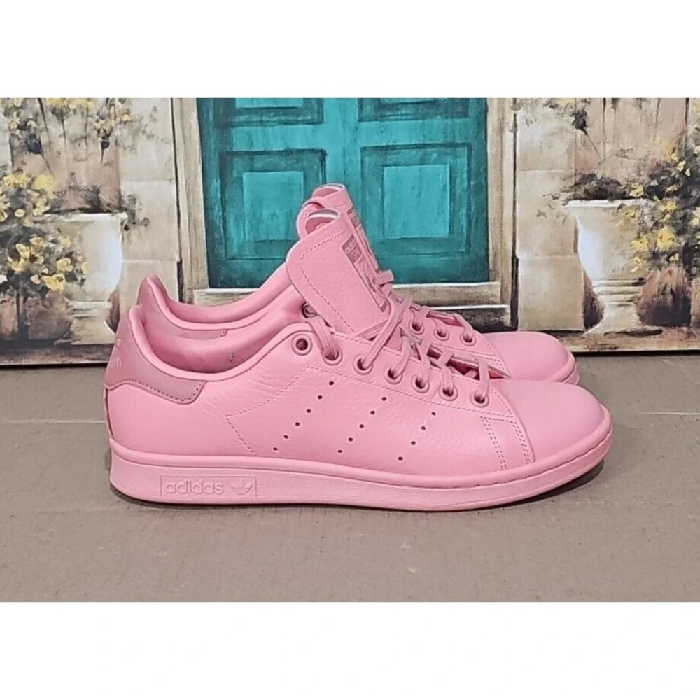 Adidas Originals Stan Smith Women's Tennis Shoe Pink Athletic Sneakers US Sz 6.5